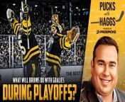 In the newest episode of the Pucks with Haggs Podcast, host Joe Haggerty welcomes Evan Marinofsky from New England Hockey Journal to discuss the latest developments with the Boston Bruins. They delve into the team&#39;s goaltending situation and speculate on what the Bruins might do with their goalies for the playoffs.&#60;br/&#62;&#60;br/&#62;0:00 Bruins play as of late&#60;br/&#62;&#60;br/&#62;7:12 Justin Brazeau showing up&#60;br/&#62;&#60;br/&#62;12:00 Danton Heinen earning extension&#60;br/&#62;&#60;br/&#62;18:27 Bruins Mailbag&#60;br/&#62;&#60;br/&#62;27:50 What Will Bruins Do With Their Goalies for Playoffs?&#60;br/&#62;&#60;br/&#62;﻿This episode of the Pucks with Haggs Podcast is brought to you by PrizePicks! Get in on the excitement with PrizePicks, America’s No. 1 Fantasy Sports App, where you can turn your hoops knowledge into serious cash. Download the app today and use code CLNS for a first deposit match up to &#36;100! Pick more. Pick less. It’s that Easy! Football season may be over, but the action on the floor is heating up. Whether it’s Tournament Season or the fight for playoff homecourt, there’s no shortage of high stakes basketball moments this time of year. Quick withdrawals, easy gameplay and an enormous selection of players and stat types are what make PrizePicks the #1 daily fantasy sports app!