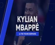 Kylian Mbappe will lead France&#39;s attack against a youthful Germany side in Saturday&#39;s international friendly.