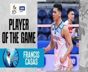 UAAP Player of the Game Highlights: Francis Casas stars in Adamson's sweep of UE from media player to watch dvd windows 10