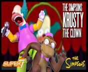 Super7 The Simpsons Ultimates Krusty the Clown Figure