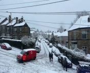 This time-lapse video captures the treacherous conditions at the top of Granville Road, in the Norfolk Park area of Sheffield, where kind-hearted students from All Saints Catholic High School and The Sheffield College came to the aid of one driver who got stuck in the snow