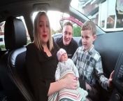 A couple heading to hospital to give birth were forced to abandon the plan and deliver their new daughter in the car they&#39;d hastily-parked on a housing estate.&#60;br/&#62;&#60;br/&#62;
