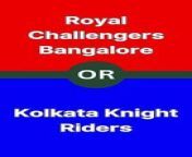 It&#39;s a face-off between Royal Challengers Bangalore and Kolkata Knight Riders! Which team rocks the most appealing jersey design? Watch and let us know your pick!