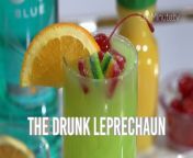 If you&#39;re drinking on St. Paddy&#39;s Day and you&#39;re looking for something outside the beer or Irish whiskey box, then this cocktail is for you. It&#39;s bright in color, bold in flavor and easy to make. The recipe normally calls for vodka and blue curaçao but we substituted with a blue raspberry vodka instead, which really added to the flavor in a lucky way. Cheers!