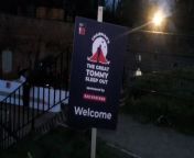 The Great Tommy Sleep Out held annually by Royal British Legion Industries in Aylesford raises money for homeless veterans.