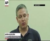 Lead NTSB Investigator Jason Aguilera says no possible causes of Saturday&#39;s air show crash in Ohio have been ruled out.