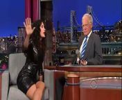 Salma Hayek FULL Interview with David Letterman in Late Show