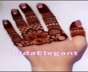 Finger Mehndi Design For Back Hand _ Henna Design by Rida Elegant from mehndi wale hath full movie