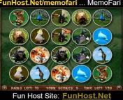 At FunHost.Net/memofari, Go to Africa immediately and take snapshots of wildlife as good as you can! Enjoy 12 levels, each containing three stages: Firstly, train your memory and€“ find all pairs playing MemoFari memory game. Secondly, focus on your target by solving MemoFari concentric puzzles. Finally, take perfect MemoFari photos of a nimble wild animal. Enter our competition, create your own photographic portfolio to find your pictures on the cover of &#39;Freaky Animals&#39; and win extra rewards. ( Action, Board Game, Puzzles, Shooting) (Action, Animal, Girly, Puzzle, Shooting, Train Game) .&#60;br/&#62;&#60;br/&#62;Play MemoFari for Free at FunHost.Net/memofari on FunHost.Net , The Fun Host of Apps and Games!&#60;br/&#62;&#60;br/&#62;MemoFari : FunHost.Net/memofari &#60;br/&#62;www: FunHost.Net &#60;br/&#62;Facebook: facebook.com/FunHostApps &#60;br/&#62;Twitter: twitter.com/FunHost &#60;br/&#62;