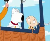 Stewie&#39;s living on the edge of his and Brian&#39;s hot air balloon ride.