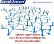 While looking for network design and implementation, you should choose the best service provider who can understand your requirements and offer the best possible solution. There are many companies in the market and you should select the best one. Always think of the future goals and hire the right company for setting up the network for your business.