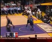 The Los Angeles Lakers took on Utah Jazz in their second-round playoff series opener. They met for three consecutive years in the off season. Kobe was still the star of the match. He shot in 5 out of 5, scoring 10 in the first quarter. Lakers led all the way. &#60;br/&#62; &#60;br/&#62;But the Jazz refused to give up, and started to come back under the lead of Deron Williams. Deron scored 24 points for fifth-seeded Utah. &#60;br/&#62; &#60;br/&#62;At the beginning of fourth quarter, the Jazz turned the tables and took the lead. But Kobe scored 11 of his 31 points in the final four minutes as the Los Angeles Lakers blew a fourth-quarter lead before rallying for 104-99 victory. Game 2 in the best-of-seven series is on Tuesday.