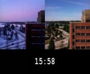 This video consists of two synced time lapse sequences. One taken during the darkest winter and the other during the brightest summer. This demonstrates the huge difference in lighting conditions in the far north.&#60;br/&#62;&#60;br/&#62;All images were taken with a regular webcam. Both the image capture and video composition software were custom coded by me in Python.