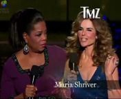 Wanna see Oprah Winfrey and Maria Shriver stick it to Arnold Schwarzenegger???&#60;br/&#62;&#60;br/&#62;As TMZ previously reported, Maria taped an episode of Oprah at the United Center in Chicago the same day news broke that Arnold had a love child.&#60;br/&#62;&#60;br/&#62;During the end of the episode -- which finally aired today -- Maria toasted her friend Oprah and said, &#92;