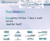 Flood Eliminators is a fully certified damage restoration company excelling in emergency full house and office clean ups and restoration. We are professional cleaning contractors, specializing in flooded basement water pumping, water extraction, sewage backup cleaning, carpet cleaning and mold remediation&#60;br/&#62;&#60;br/&#62;http://www.floodeliminatorsinc.com/