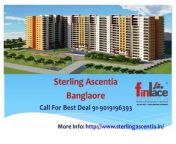 Sterling Ascentia new launch project, which is located at Sarjapur Road, Bangalore. Sterling Ascentia is providing you 2 and 3 BHK lavish apartment at best location in Bangalore.&#60;br/&#62;For more info at:&#60;br/&#62;Finlace Consulting PvtLtd.&#60;br/&#62;91-9019196393 &#60;br/&#62;http://www.sterlingascentia.in/&#60;br/&#62;