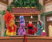 Elmo visits the UK to give a helping hand to his Aunt Funella at &#39;The Furchester Hotel&#39; .