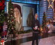 Ellie Goulding performs at Ellen&#39;s stage with a song from her new album.