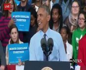 Obama mocks protesters &#39;They&#39;re audionting for a reality show&#39; Protesters with &#92;