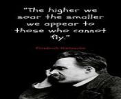 #quotes #quoteschannel #shorts #deepquotes #friedrichnietzsche #friedrichnietzschequotes &#60;br/&#62;&#60;br/&#62;Friedrich Wilhelm Nietzsche was a German philosopher, prose poet, cultural critic, philologist, and composer whose work has exerted a profound influence on contemporary philosophy. He began his career as a classical philologist before turning to philosophy. &#60;br/&#62;&#60;br/&#62;Copyright info:&#60;br/&#62;* We must state that in NO way, shape or form am I intending to infringe rights of the copyright holder. Content used is strictly for research/reviewing purposes and to help educate. All under the Fair Use law.