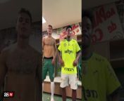 Watch: Richard Rios and Endrick dance after Palmeiras win title from history of rio de janeiro jesus statue