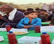 Little Boy In Iftar Party from cole boy