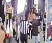 AEW Airs CM Punk vs Jack Perry Brawl Video Footage All out from j8plkbbj cm
