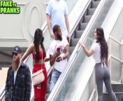 THE BEST ESCALATOR PRANKS!! _COUPLES REACTIONS_ from the best escalator