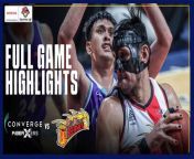 PBA Game Highlights: San Miguel dismisses Converge 1st half challenge, claims QF spot at 6-0 from challenge outfit challenge