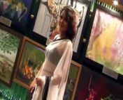 Udita Goswami Hot in Transparent Saree from saree fasan