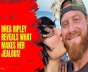 Check out Rhea Ripley&#39;s juicy revelation about dating life and jealousy #WWE #RheaRipley #BuddyMatthews #DominikMysterio #BehindTheScenes