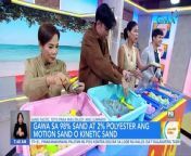 Dagat na dagat na ba ang mga chikiting para makapag-build ng sand castle? Worry no more dahil puwede ka nang gumawa ng sand castle at the comfort of your home gamit ang kinetic sand! Panoorin ang video.&#60;br/&#62;&#60;br/&#62;Hosted by the country’s top anchors and hosts, &#39;Unang Hirit&#39; is a weekday morning show that provides its viewers with a daily dose of news and practical feature stories.&#60;br/&#62;&#60;br/&#62;Watch it from Monday to Friday, 5:30 AM on GMA Network! Subscribe to youtube.com/gmapublicaffairs for our full episodes.&#60;br/&#62;&#60;br/&#62;