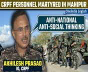 Watch as Akhilesh Prasad Singh, IG of CRPF, provides insights into the recent attack on a CRPF outpost in Imphal, Manipur. He discusses the presence of anti-national elements and the efforts to bring them into the mainstream. Gain valuable perspective on the security situation in the region and the ongoing efforts to maintain peace. &#60;br/&#62; &#60;br/&#62;#ManipurViolence #ManipirAttack #ManipurCRPF #CRPFAttack #KukivsMeitei #ManipurunderAttack #ManipurunderViolence #Oneindia&#60;br/&#62;~HT.99~PR.274~ED.102~