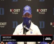 Duke is 0-2, but David Cutcliffe says the team can improve quickly, if they put in the effort at practice. &#92;