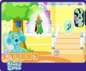 Blues Clues Journey & Sticker Book + Alphabet Puzzle TV Show Kids Cartoon Full Episode GAM from rrussian alphabet
