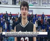 Virginia men&#39;s basketball updated offers list for recruiting class of 2023