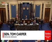 During remarks on the Senate floor last night, Sen. Tom Carper (D-DE) spoke about the need to support Ukraine in order to dissuade China from invading Taiwan.&#60;br/&#62;&#60;br/&#62;Fuel your success with Forbes. Gain unlimited access to premium journalism, including breaking news, groundbreaking in-depth reported stories, daily digests and more. Plus, members get a front-row seat at members-only events with leading thinkers and doers, access to premium video that can help you get ahead, an ad-light experience, early access to select products including NFT drops and more:&#60;br/&#62;&#60;br/&#62;https://account.forbes.com/membership/?utm_source=youtube&amp;utm_medium=display&amp;utm_campaign=growth_non-sub_paid_subscribe_ytdescript&#60;br/&#62;&#60;br/&#62;&#60;br/&#62;Stay Connected&#60;br/&#62;Forbes on Facebook: http://fb.com/forbes&#60;br/&#62;Forbes Video on Twitter: http://www.twitter.com/forbes&#60;br/&#62;Forbes Video on Instagram: http://instagram.com/forbes&#60;br/&#62;More From Forbes:http://forbes.com
