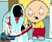 Gasp! Chris cross! Welcome to WatchMojo, and today we’re counting down our picks for the most unexpected, startling, and possibly even disturbing moments in “Family Guy” that left us speechless.