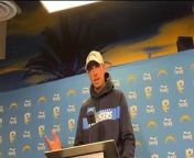 Chargers offensive coordinator Shane Steichen discusses his approach to bye week adjustments.