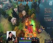 Crazy Invoker Game All In Comeback | Sumiya Invoker Stream Moments 4300 from crazy dancing