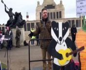 The Badger Demonstration Plymouth Hoe Atlantic Ocean City Part 2 . 19th Save2016.19th Save2016.Save the badgers. Chrisummerfield video and photography sine 1992. LOVE SummerTime TV Magazine Worldwide