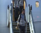 Archive - Liverpool players return to John Lennon airport with club world championship 2019&#60;br/&#62;&#60;br/&#62;John Lennon Airport, Speke, Liverpool, UK&#60;br/&#62;&#60;br/&#62;Date: 22/12/2019