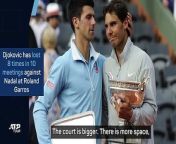Novak Djokovic describes what it is like to face &#39;incredible&#39; Rafa Nadal at Roland Garros