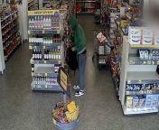 Shoplifter crams backpack with wine in CCTV footageSource: Cambridgeshire Police