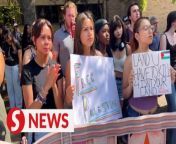 Students at Texas State University in San Marcos, Texas joined the Gaza-related protests roiling university campuses across the U.S. in recent weeks as students across demonstrate their anger over the Israeli operation in Gaza and the perceived complicity of their schools in it.&#60;br/&#62;&#60;br/&#62;The pro-Palestinian rallies have sparked intense campus debate over where school officials should draw the line between freedom of expression and hate speech&#60;br/&#62;&#60;br/&#62;WATCH MORE: https://thestartv.com/c/news&#60;br/&#62;SUBSCRIBE: https://cutt.ly/TheStar&#60;br/&#62;LIKE: https://fb.com/TheStarOnline