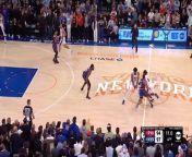 Tyrese Maxey stunned Madison Square Garden forcing the 76ers @ the Knicks to OT with a logo three at the death