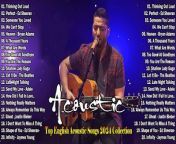 Best Acoustic Songs Cover 2024 - Acoustic Cover Popular Songs - Top Hits Acoustic Music from top 10 hits song udit narayan