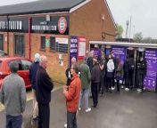 Worthing FC fans arrived in large numbers at Woodside Road in an attempt to secure a ticket. &#60;br/&#62;&#60;br/&#62;Worthing FC announced today: “Due to a large number of people arriving at the ground for tickets this morning, we can confirm that we will be sold out.&#60;br/&#62;&#60;br/&#62;&#92;