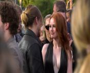 https://www.maximotv.com &#60;br/&#62;B-roll footage: Riverdale&#39;s Dylan Sprouse and Madelaine Petsch attend the Lionsgate world premiere of &#39;The Strangers: Chapter 1&#39; at Regal DTLA in Los Angeles, California, USA, on Wednesday, May 8, 2024. This video is only available for editorial use in all media and worldwide. To ensure compliance and proper licensing of this video, please contact us. ©MaximoTV