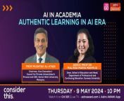 While some universities eagerly embrace the promises of AI, others remain apprehensive— grappling with concerns over academic integrity and the erosion of traditional pedagogical methods. How do we ensure true learning takes place in the age of AI? On this episode of #ConsiderThis Melisa Idris speaks to Professor Mushtak Al-Atabi, Chairman of the Vice Chancellors’ Council for Private Universities &amp; Provost and CEO of Heriot-Watt University Malaysia, as well as Dr Malissa Maria Mahmud, Dean of Sunway University’s School of Education and Head of the Department of Professional and Continuing Education.